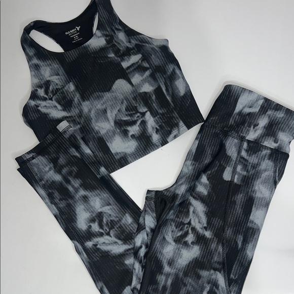 Old Navy Other - Girls Old Navy Black and Gray Kids Matching Activewear